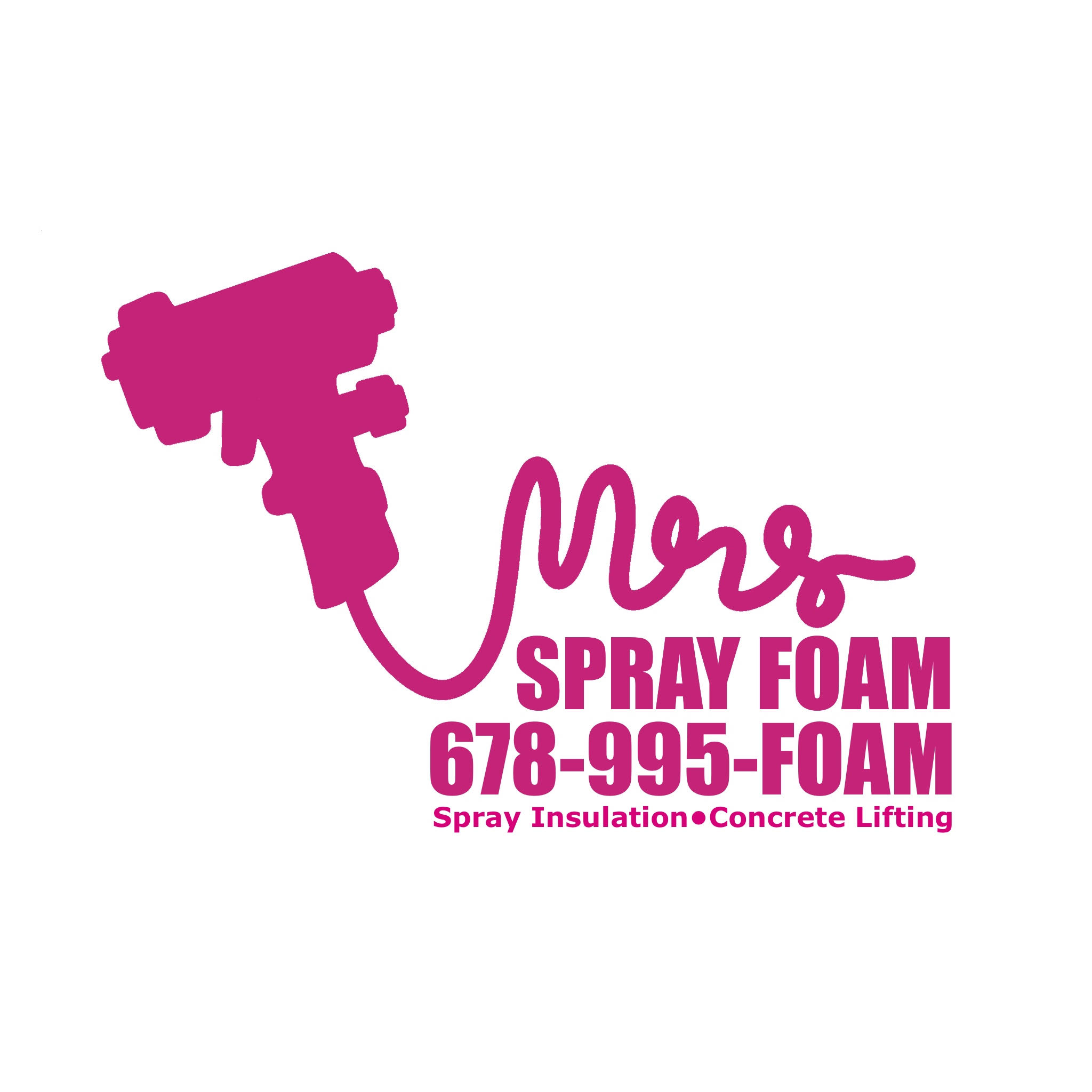 Mrs. Spray Foam logo